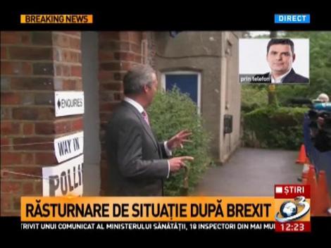 Răsturnare de situație după Brexit