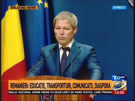 Ce remanieri face Dacian Cioloş?