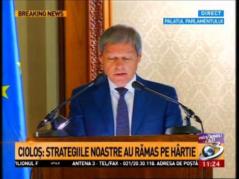 Cioloș: Rom&acirc;nia are nevoie de un acord politic pentru o strategie de competitivitate