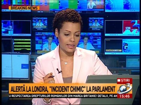 Alertă la Londra, incident chimic &icirc;n Parlament