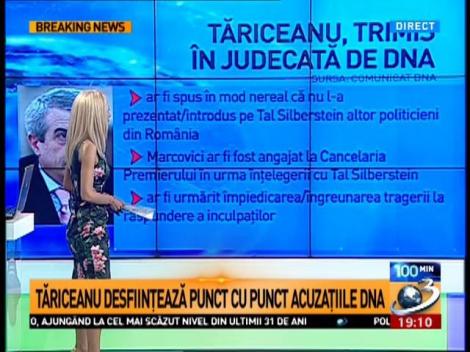 Tăriceanu, trimis &icirc;n judecată de DNA