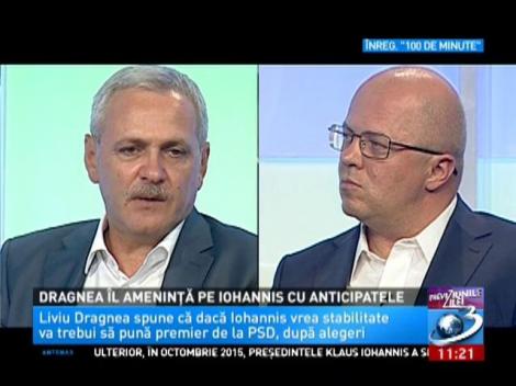 Avertismentul lui Liviu Dragnea pentru președintele Iohannis