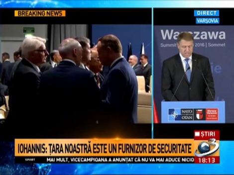 Klaus Iohannis, la finalul Summitului NATO: România este un furnizor de securitate