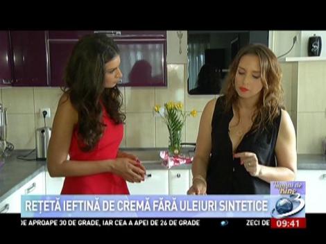Numai de bine. Reţetă ieftină de cremă fără ulei sintetice