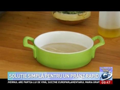 Numai de bine. Soluţiie simplă pentru un pr&acirc;nz rapid