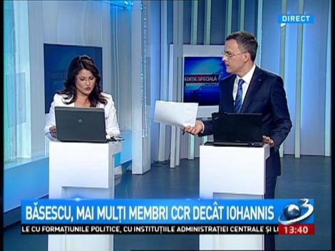 Băsescu, mai mulți membri CCR decât Iohannis