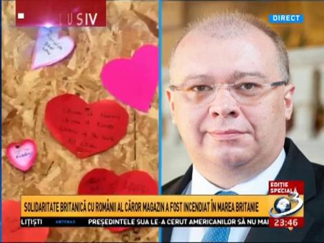 Mesajul Ambasadorului Rom&acirc;niei la Londra