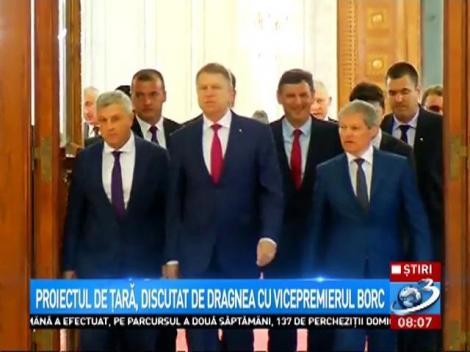 Proiectul de țară, discutat de Dragnea și vicepremierul Borc