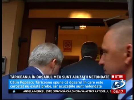 Tăriceanu: &Icirc;n dosarul meu sunt acuzații nefondate