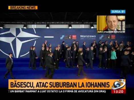 Băsescu, atac suburban la Iohannis