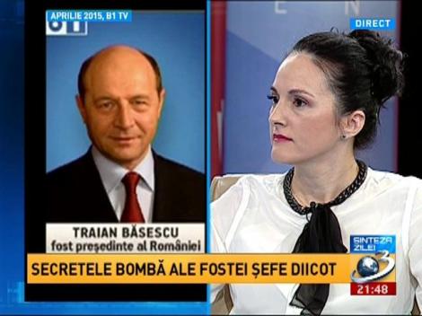 Alina Bica, despre relația cu Traian Băsescu