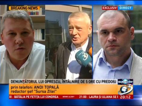 &Icirc;ntorsătură șocantă &icirc;n dosarul Oprescu. Numele lui Cătălin Predoiu apare &icirc;n ecuație