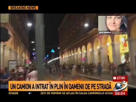 Jurnalist Antena 3, &icirc;n mijlocul evenimentelor de la Nisa