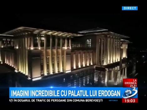Imagini incredibile cu palatul &icirc;n care trăiește Erdogan