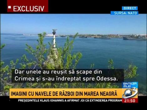 Imagini cu flota NATO din Marea Neagră