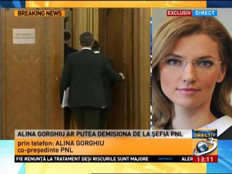 Alina Gorghiu: Singura alianță despre care vorbesc e cea cu cetățeanul rom&acirc;n