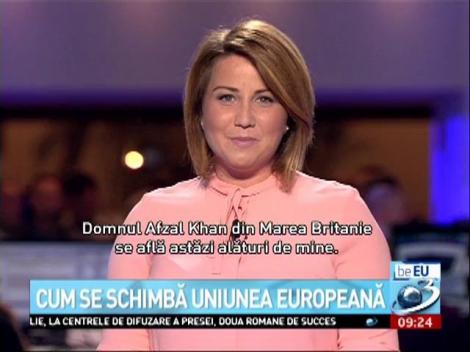 Afzal Khan din Marea Britanie a vorbit sâmbătă la „be EU” despre cum se va schimba Uniunea Europeană după Brexit