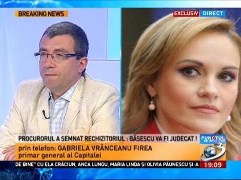 Traian Băsescu, trimis în judecată pentru ameninţare. Ce spune Gabriela Firea şi avocatul acesteia