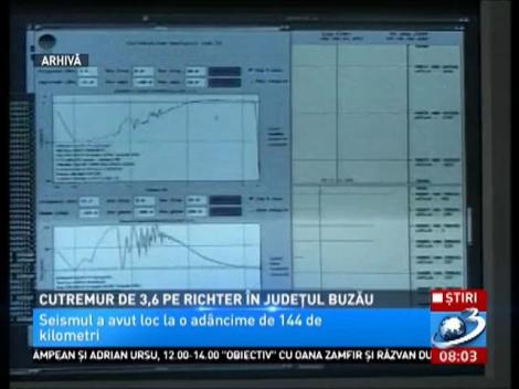 Cutremur de 3.6 pe scara Richter