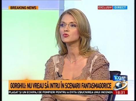 Alina Gorghiu: Cred că Olteanu este un om corect