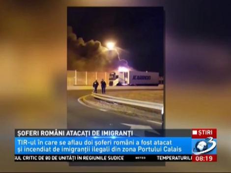 Șoferi rom&acirc;ni atacați de imigranți