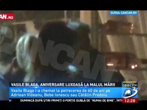 Vasile Blaga, aniversare luxoasă la malul mării