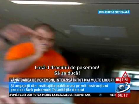 Cea mai populară aplicație Vânătoarea de Pokemoni, interzisă în tot mai multe locuri
