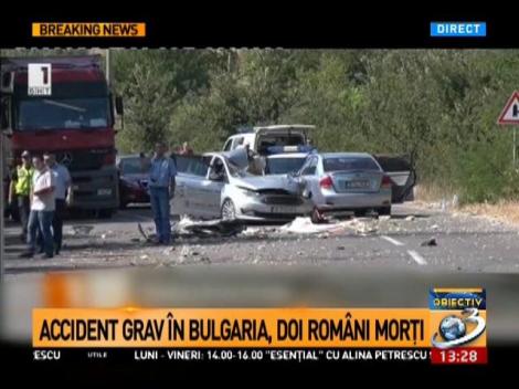 Accident grav &icirc;n Bulgaria, 2 rom&acirc;ni morţi