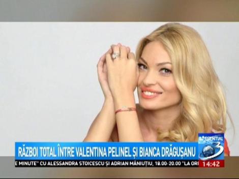 Război total între Valentina Pelinel și Bianca Drăgușanu