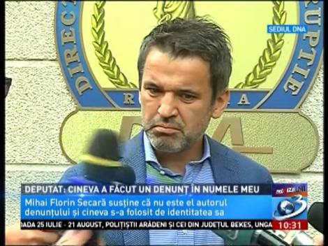 Deputat PNL: Cineva a făcut un denunț &icirc;n numele meu