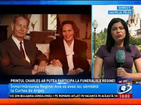 Prinţul Charles al Marii Britanii ar putea veni în România pentru a participa la funeraliile reginei Ana