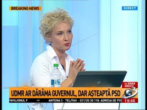 UDMR ar dăr&acirc;ma guvernul, dar aşteaptă PSD