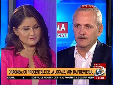 Liviu Dragnea, despre viitorul premier: Cu procentele de la locale, vom da premierul