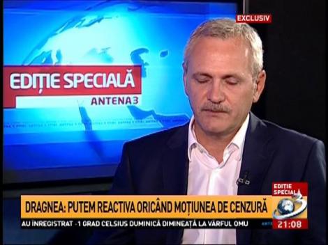 Liviu Dragnea: Nu aşteptăm minuni de la guvernul Cioloş