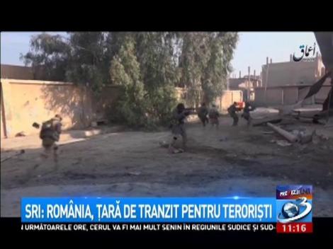 SRI: Rom&acirc;nia, țară de tranzit pentru teroriștii ISIS