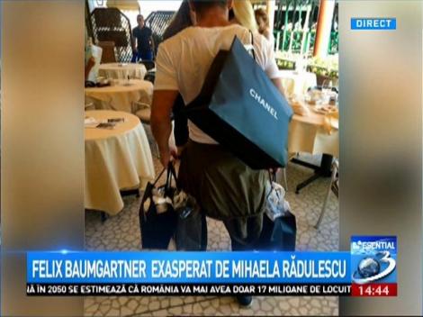 Felix Baumgartner, exasperat de Mihaela Rădulescu