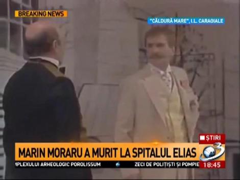 Imagini memorabile cu maestrul Marin Moraru