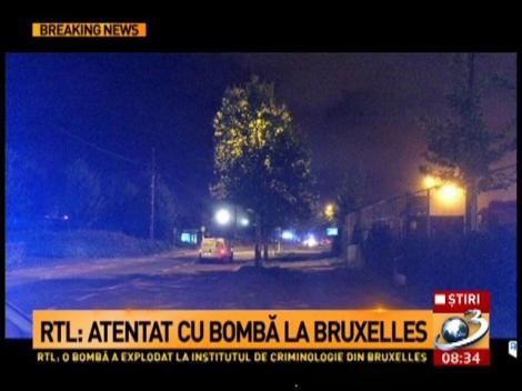 Atac cu bombă la o clădire a Poliției, &icirc;n Bruxelles. O mașină capcană a fost detonată l&acirc;ngă clădire