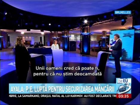 Be EU: Doi europarlamentari, despre lupta pentru securizarea mâncării
