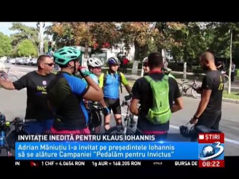 Adrian Măniuţiu, invitaţie inedită pentru Klaus Iohannis