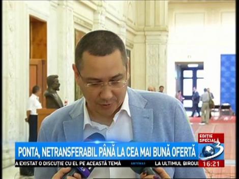 Victor Ponta: Nu vreau funcție de conducere în niciun partid!