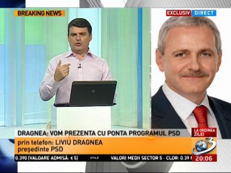 Liviu Dragnea: Am greșit și eu și Ponta