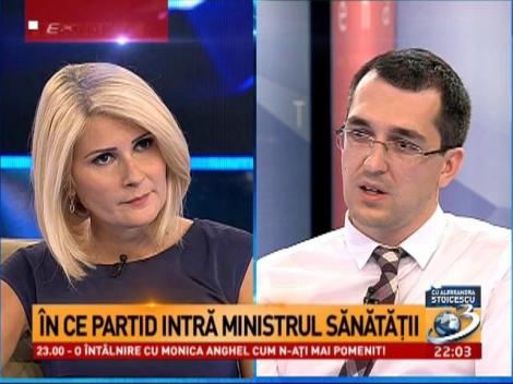 Vlad Voiculescu, despre intrarea în politică: Au fost oferte. Aș vrea să mai fiu ministrul Sănătății, dar nu în orice condiții