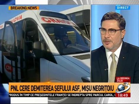 Marius Oprea: Noi am reproşat PSD ului faptul că Mişu Negriţoiu a fost opţiunea lor pentru conducerea ASF