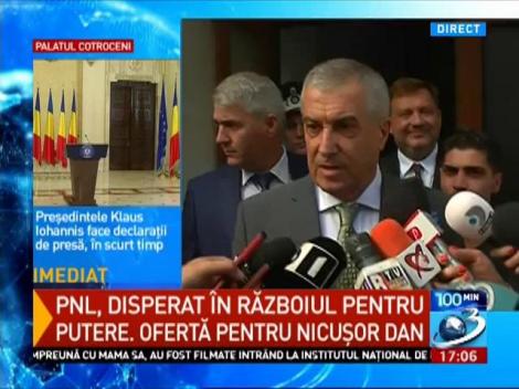 Tăriceanu acceptă testul cu detectorul de minciuni