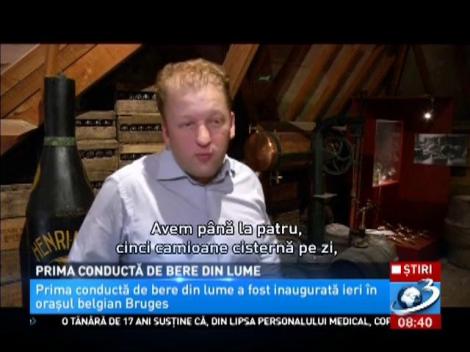 Prima conductă de bere din lume