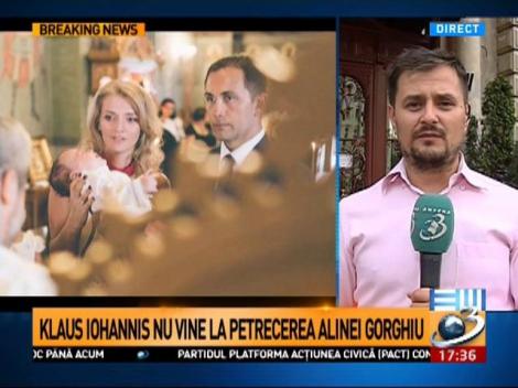 Ultimele pregătiri pentru petrecerea de botez al fiului Alinei Gorghiu