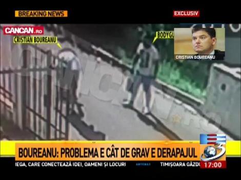 Prima reacţie a lui Boureanu, după apariţia noilor imagini