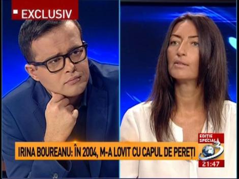 Irina Boureanu: Ioana a asistat la scene de groază