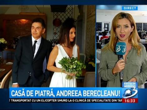 O căsătorie rafinată. Andreea Berecleanu și Constantin Stan și-au unit destinele în prezența celor dragi!